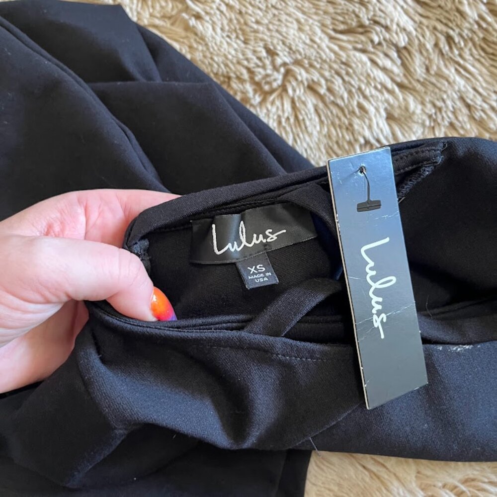 NEW Lulus Gracefully Yours Dress XS - Picture 4 of 4